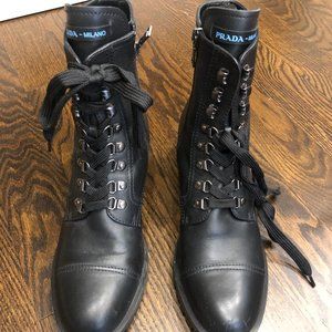Prada Combat Boots Size 40
